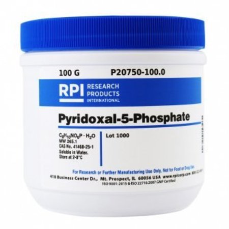 RPI Pyridoxal-5-Phosphate, 100 G P20750-100.0